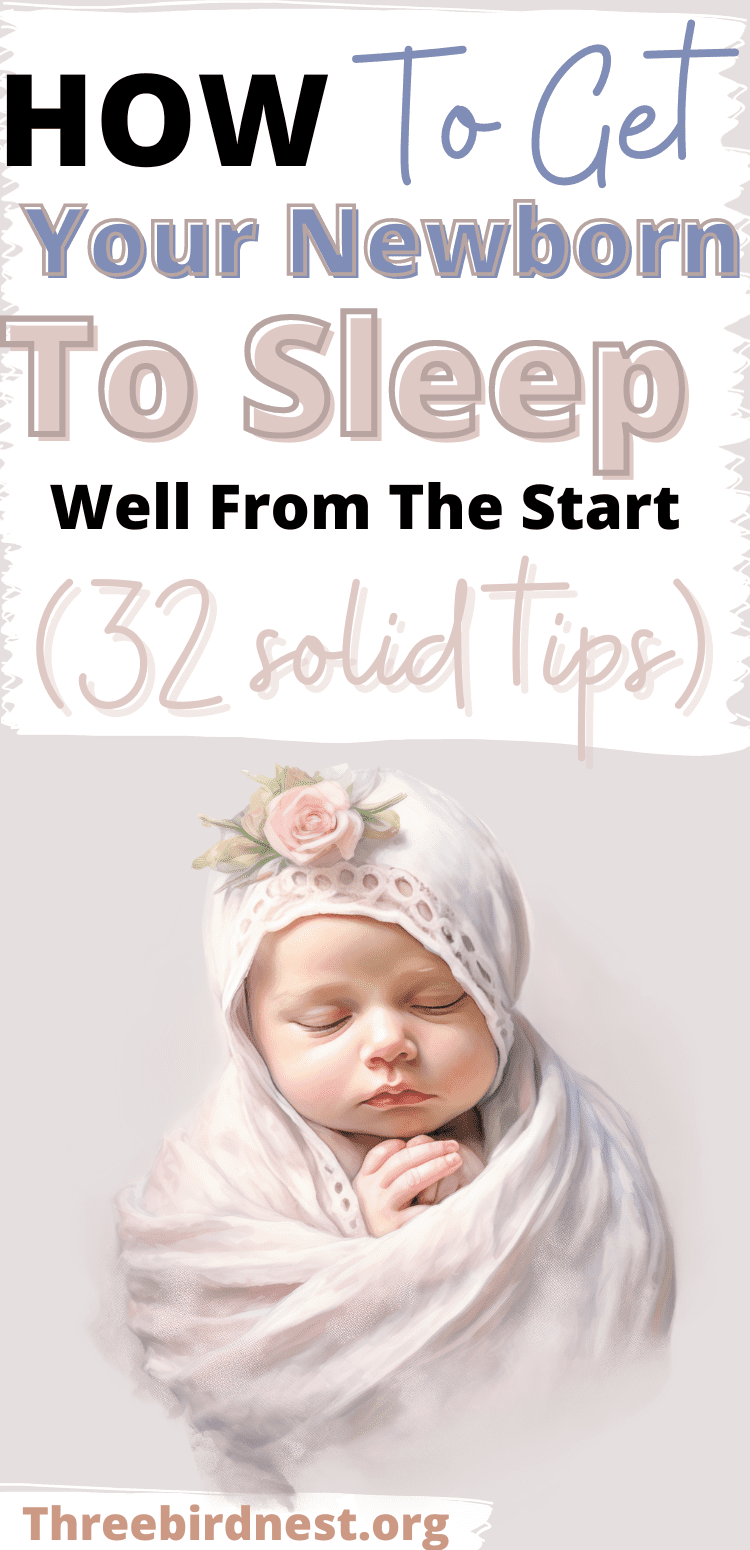 How To Get A Newborn To Sleep A Guide For Parents This Little Nest