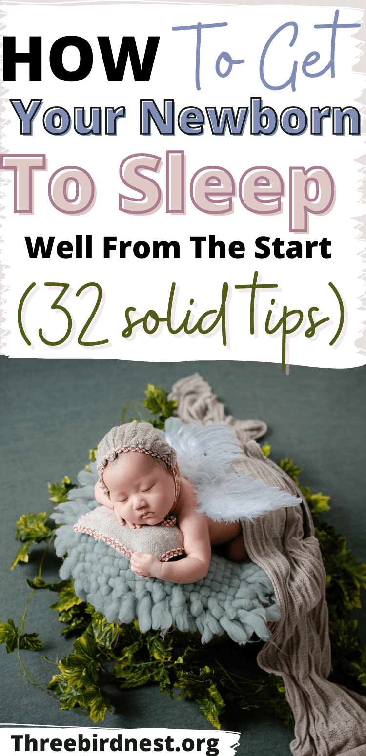How To Get A Newborn To Sleep A Guide For Parents This Little Nest