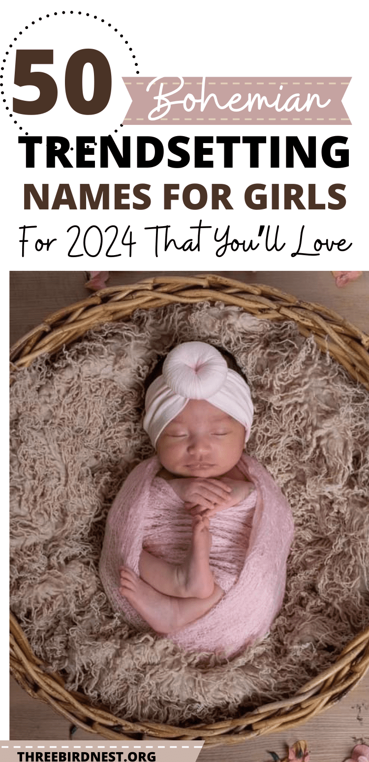 Enchanting Echoes 50 Trendsetting Bohemian Baby Girl Names for 2024 This Little Nest