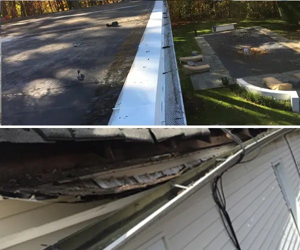 Gutter service near NJ Three Brothers Roofing Contractors, Flat roof