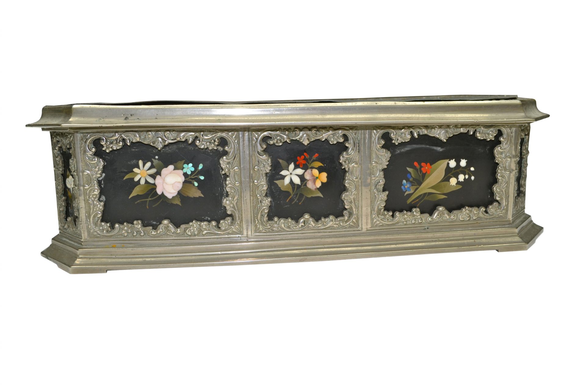 Pietra Dura Inlaid Planter Three Centuries Shop Antiques
