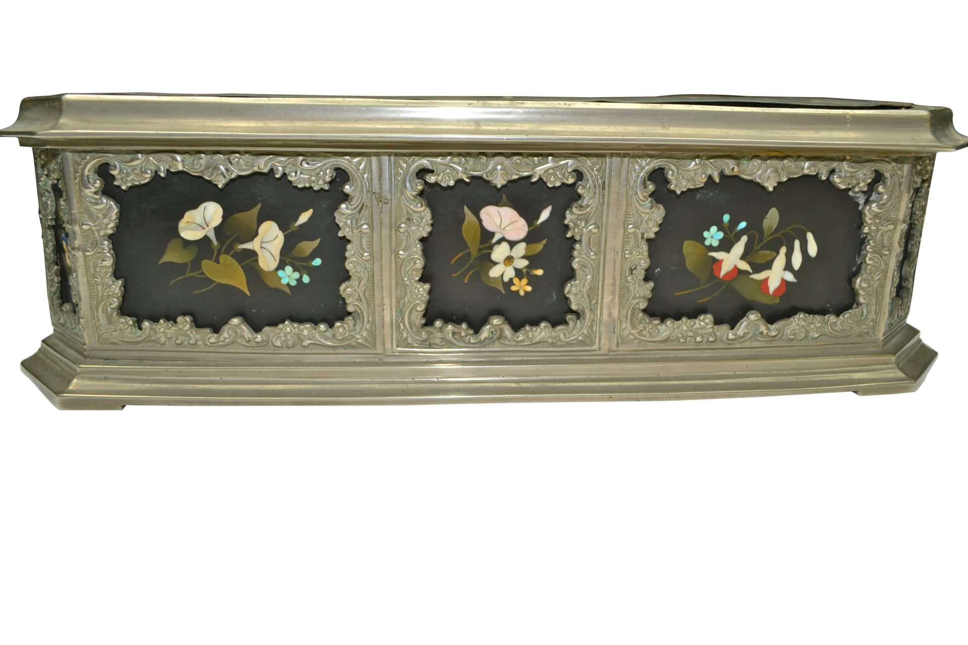 Pietra Dura Inlaid Planter Three Centuries Shop Antiques