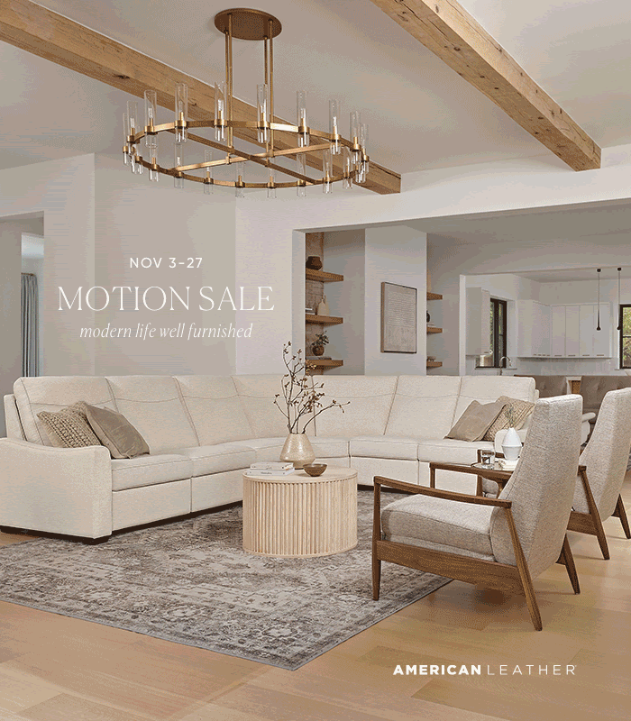 American Leather Motion Sale Three Chairs