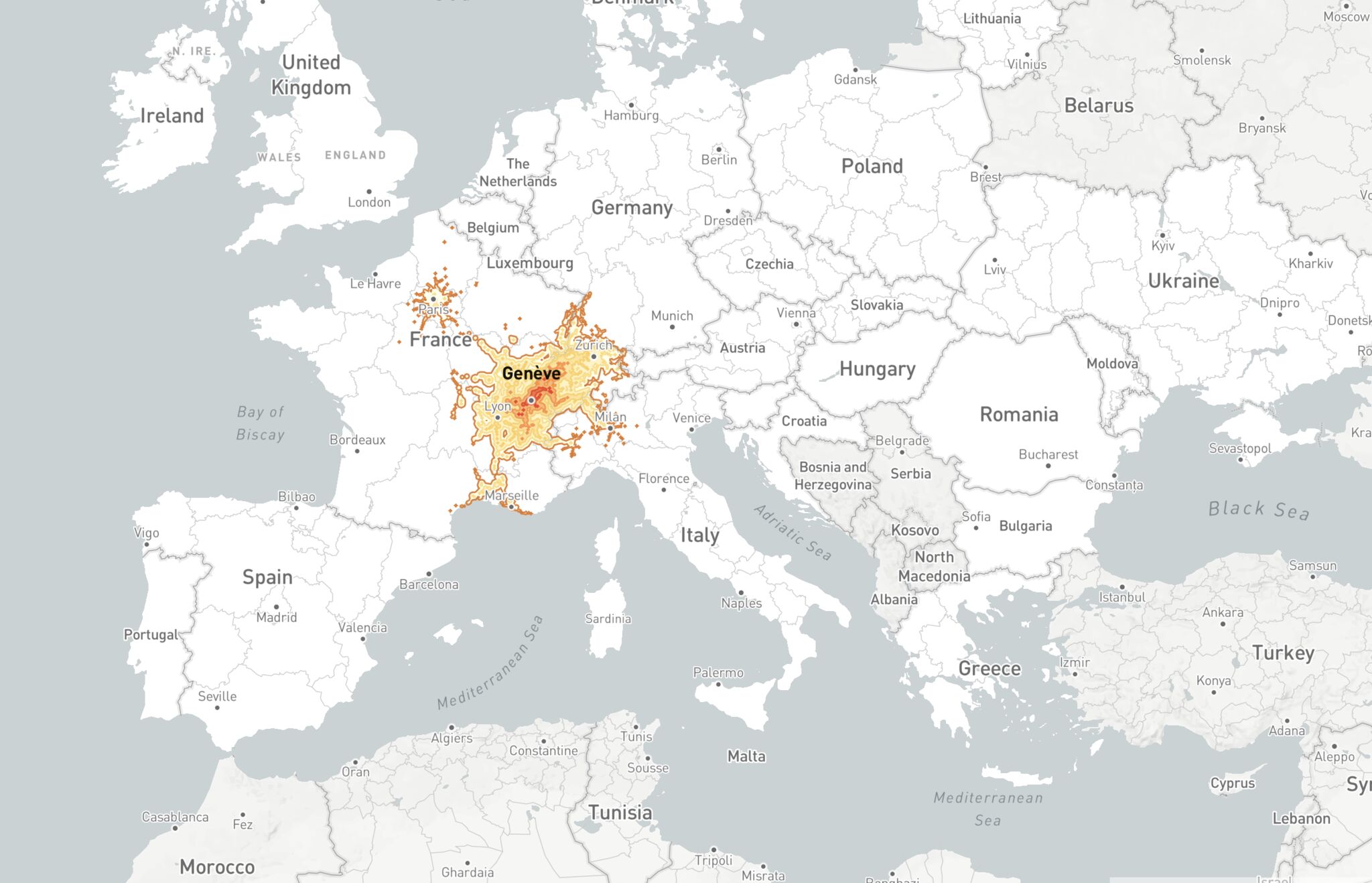 How far can you travel by train in 5 hours? Threedot • Travel Consultancy