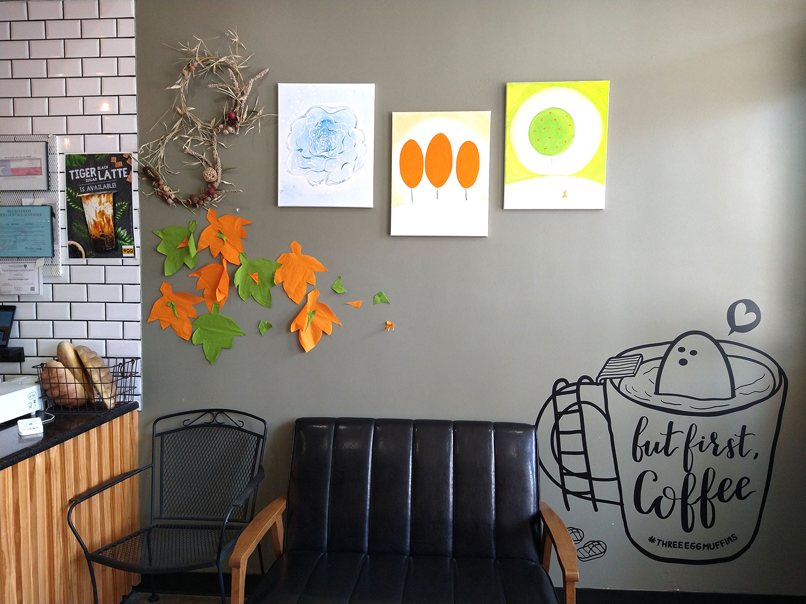 three egg muffins muffins, pastries and coffee 3607 Greenville Ave, Dallas TX 75206 469.