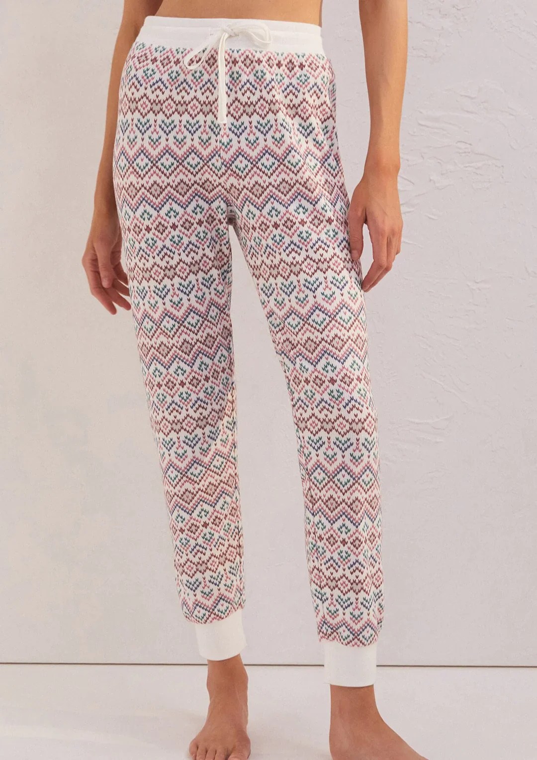 Twilight Fair Isle Jogger threeheartshudson