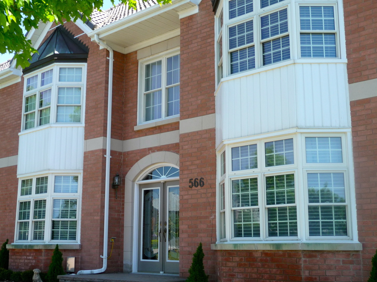 Exterior Stone Refacing Before and After Projects Three Little Pigs Masonry