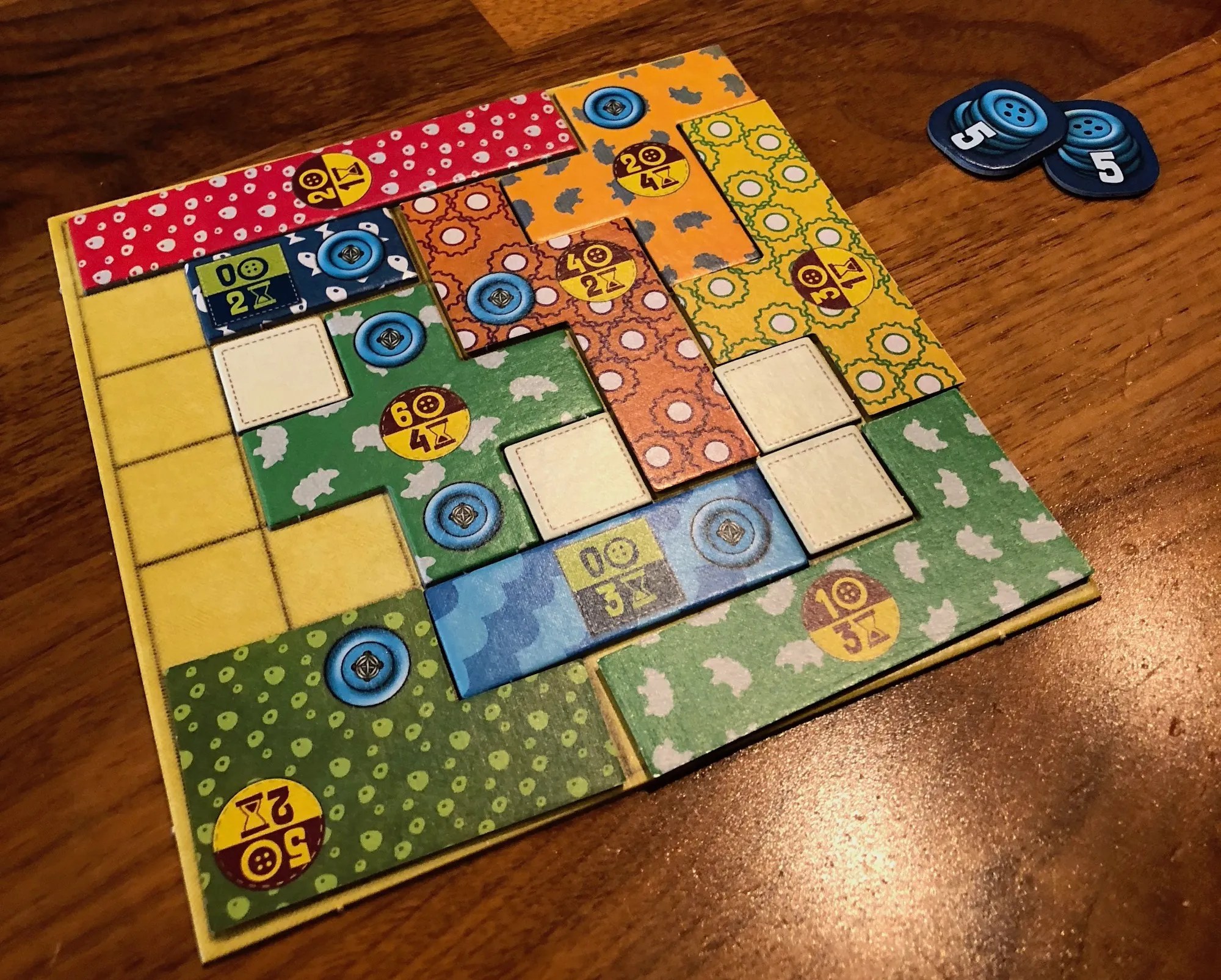 Patchwork Express Three Mountain Games