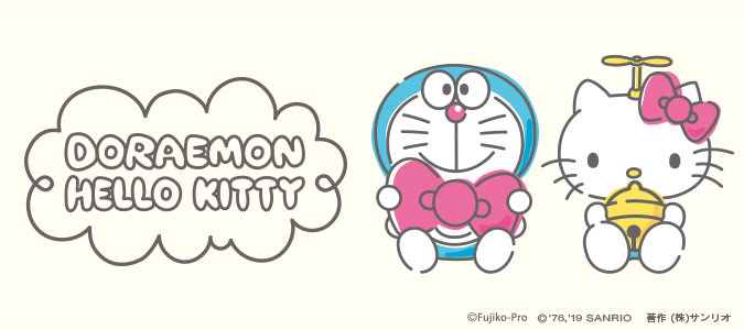 【哆啦A夢 x Hello Kitty】DORAEMON HELLO KITTY 聯名商品日本開賣