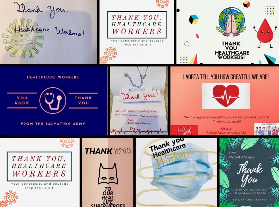 Salvation Army Club officer discusses thank you card project, plans to