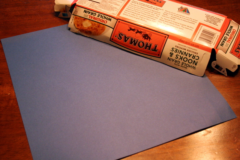 Easy DIY paper tray tutorial. Blog three pumpkins little