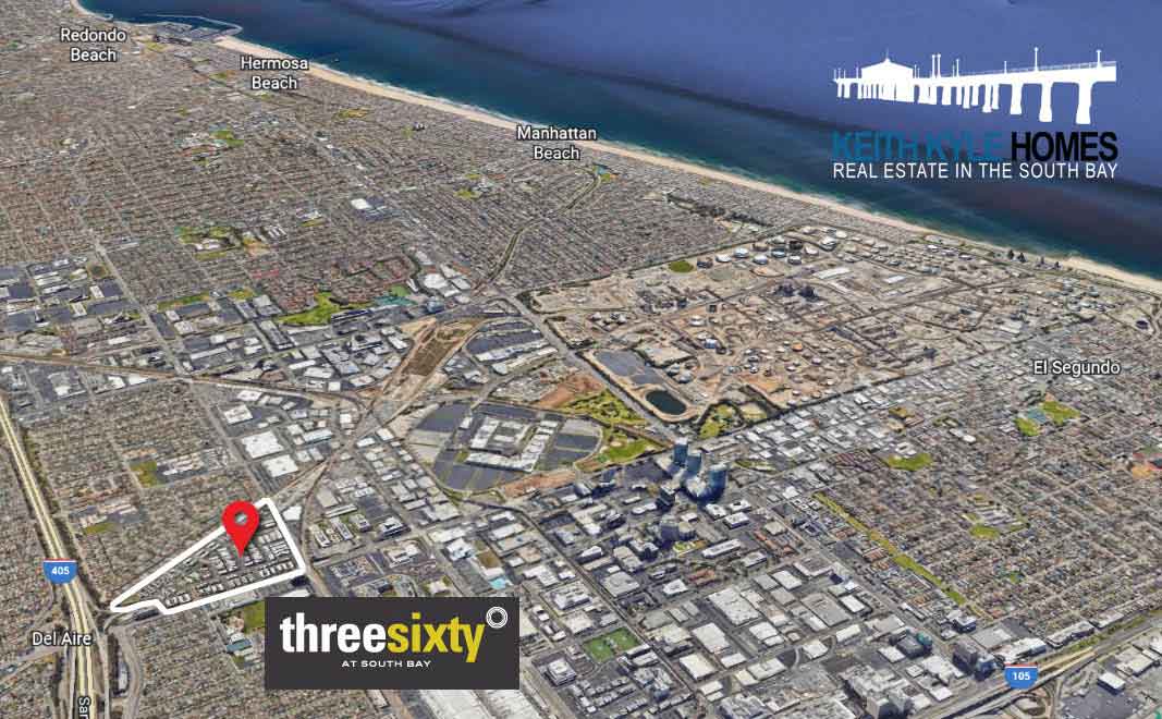 Location of Three Sixty South Bay in Hollyglen Hawthorne