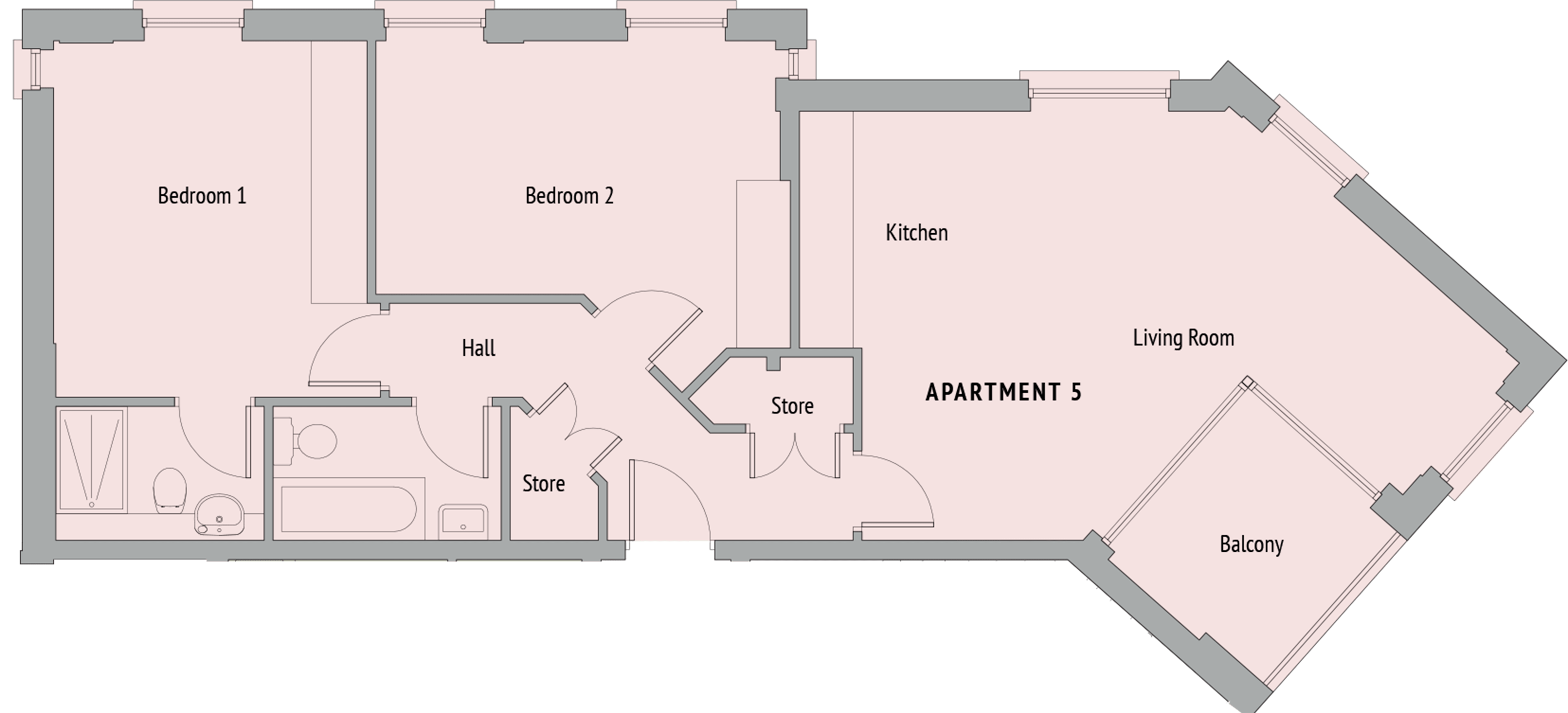 Demo floorplans Three Sixty Property