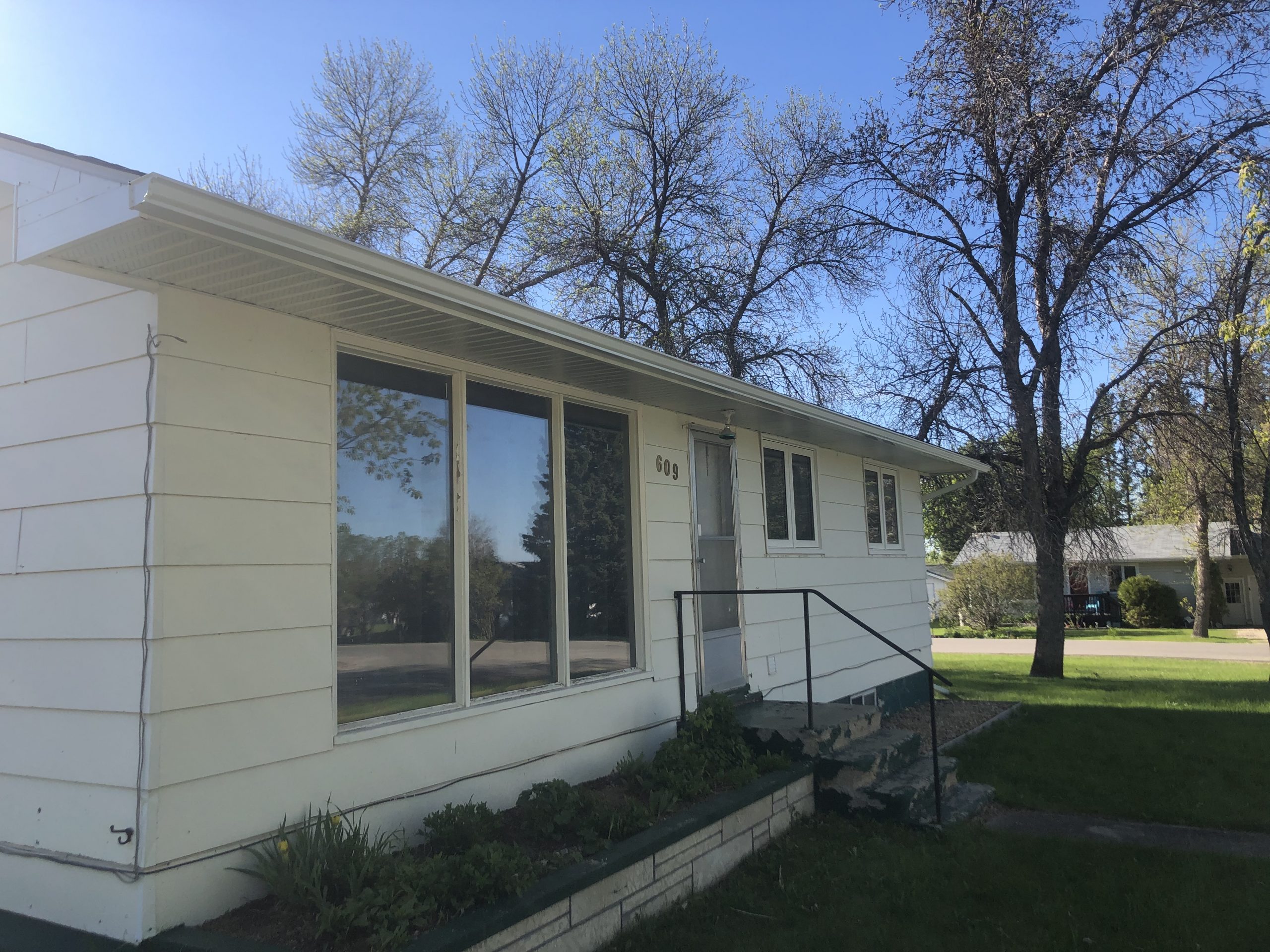 Here’s one in Gilbert Plains.. — Three Sons Eavestroughing