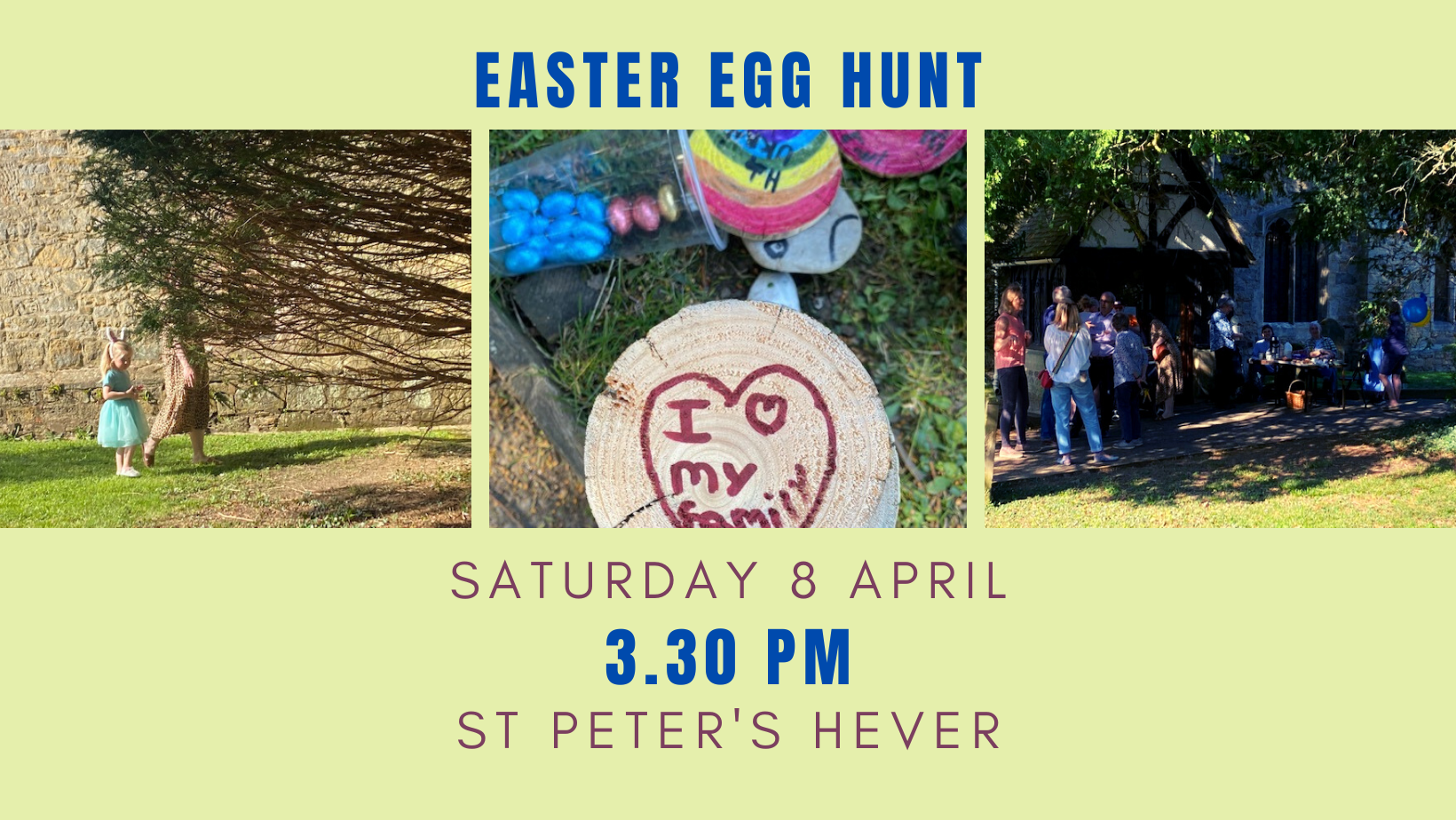 Easter Egg Hunt 2023 Three Spires Benefice