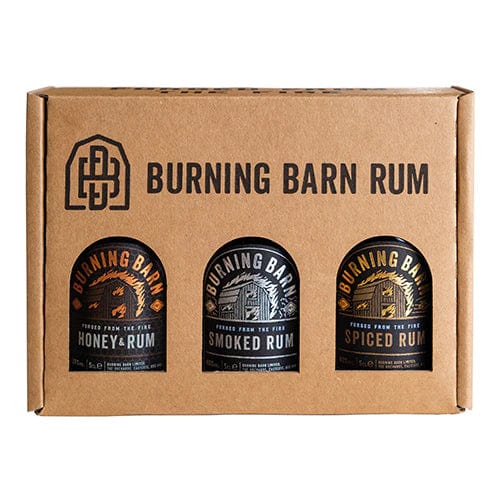 Burning Barn Rum Gift Pack 3x5cl Threshers