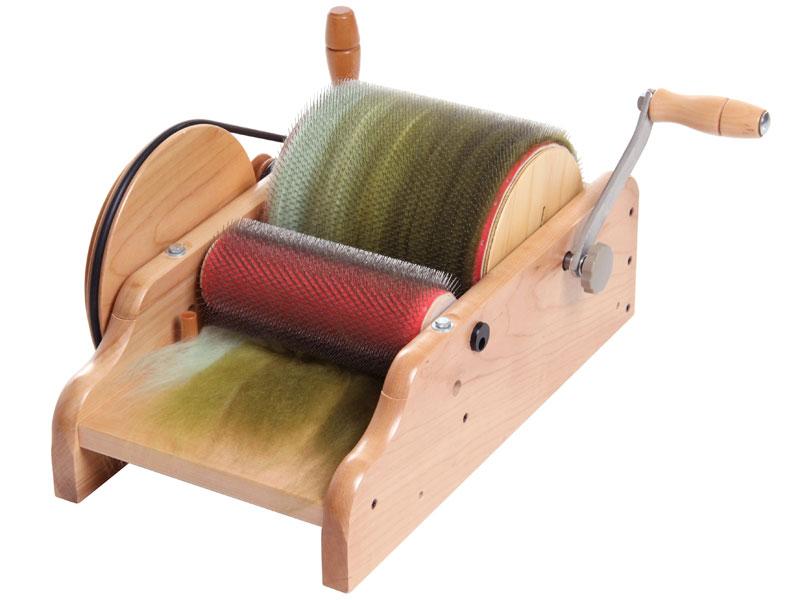 Ashford Drum carder at The threshing Barn