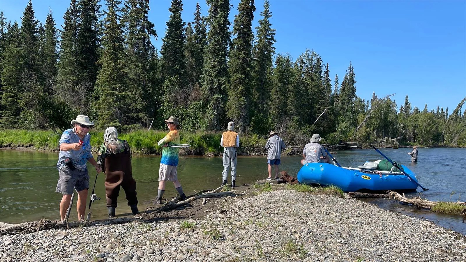 Alaska Rafting and Fishing Tour 2024 Threshold Academy