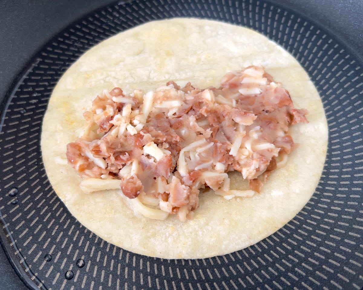 Bean and Cheese Tacos Recipe Thrift and Spice
