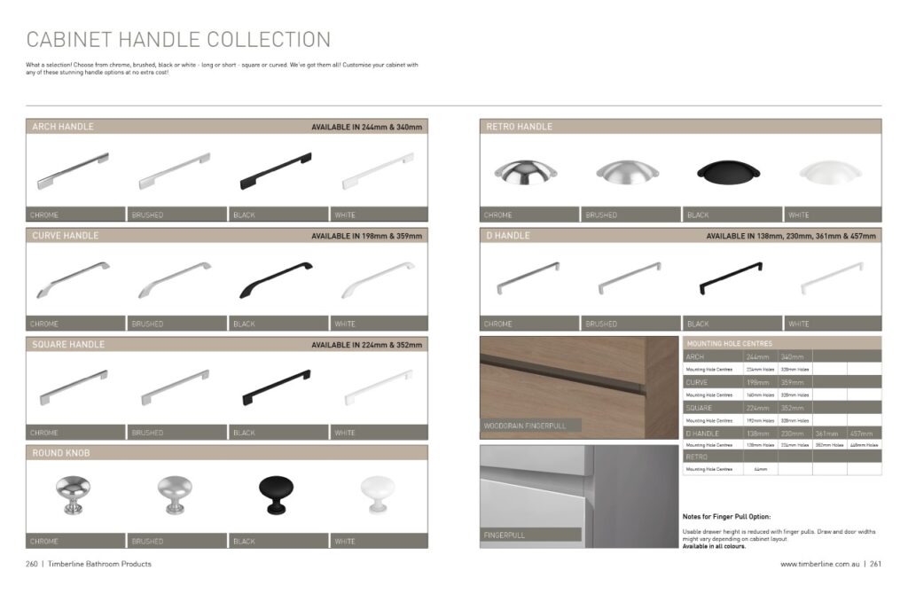 Timberline Florida Ensuite Vanity Thrifty Bathrooms and Plumbing Plus