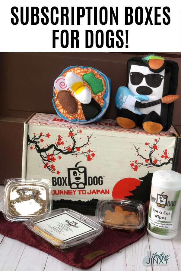 BoxDog Subscription Box The Perfect Way to Treat Your Dog! Thrifty