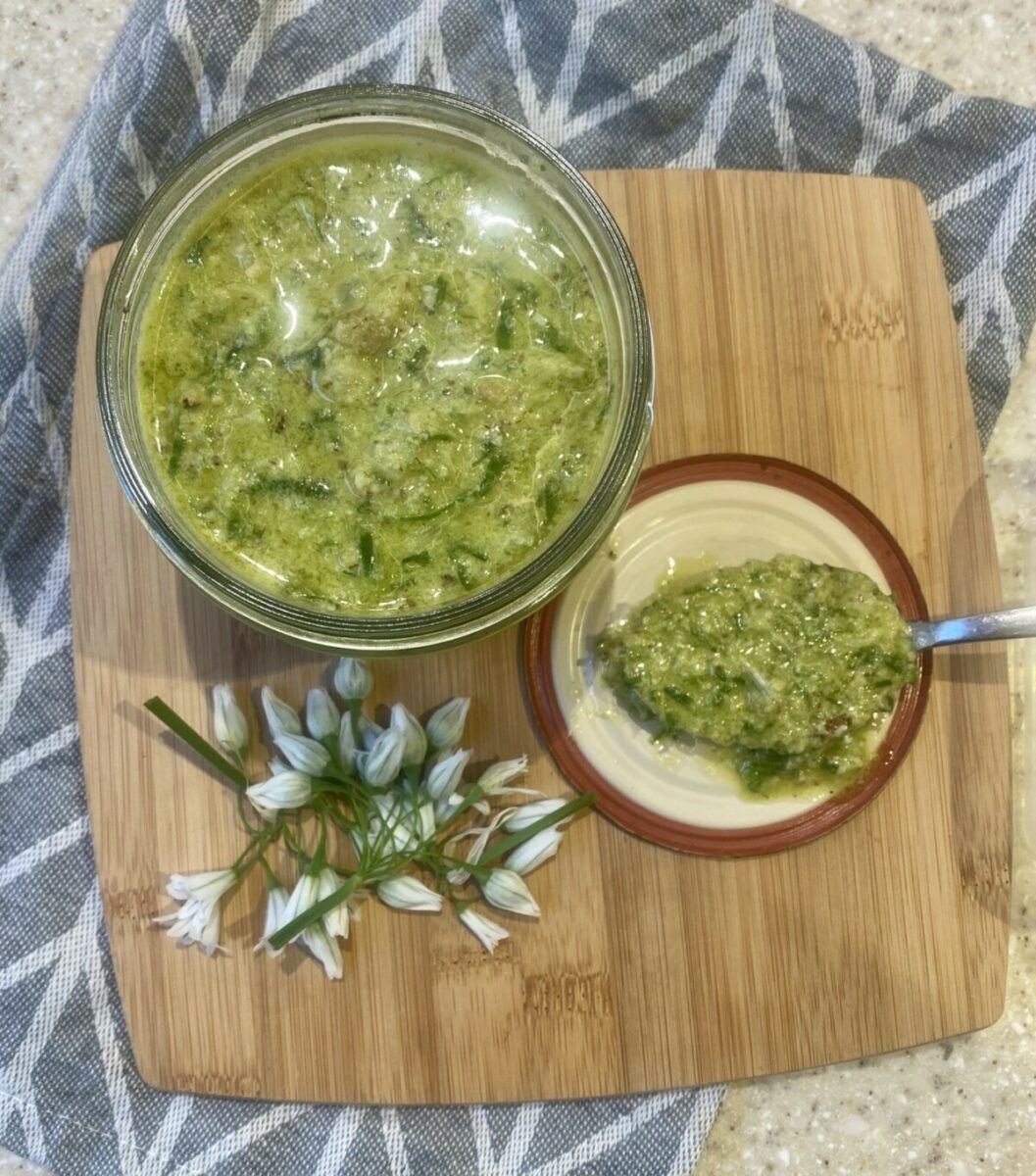 wild garlic pesto