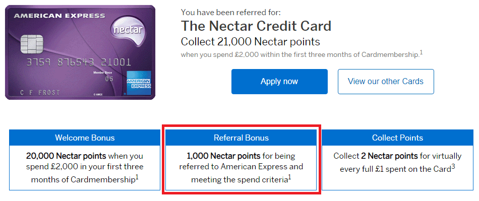 American Express Nectar Credit Card What they don’t want you to know!
