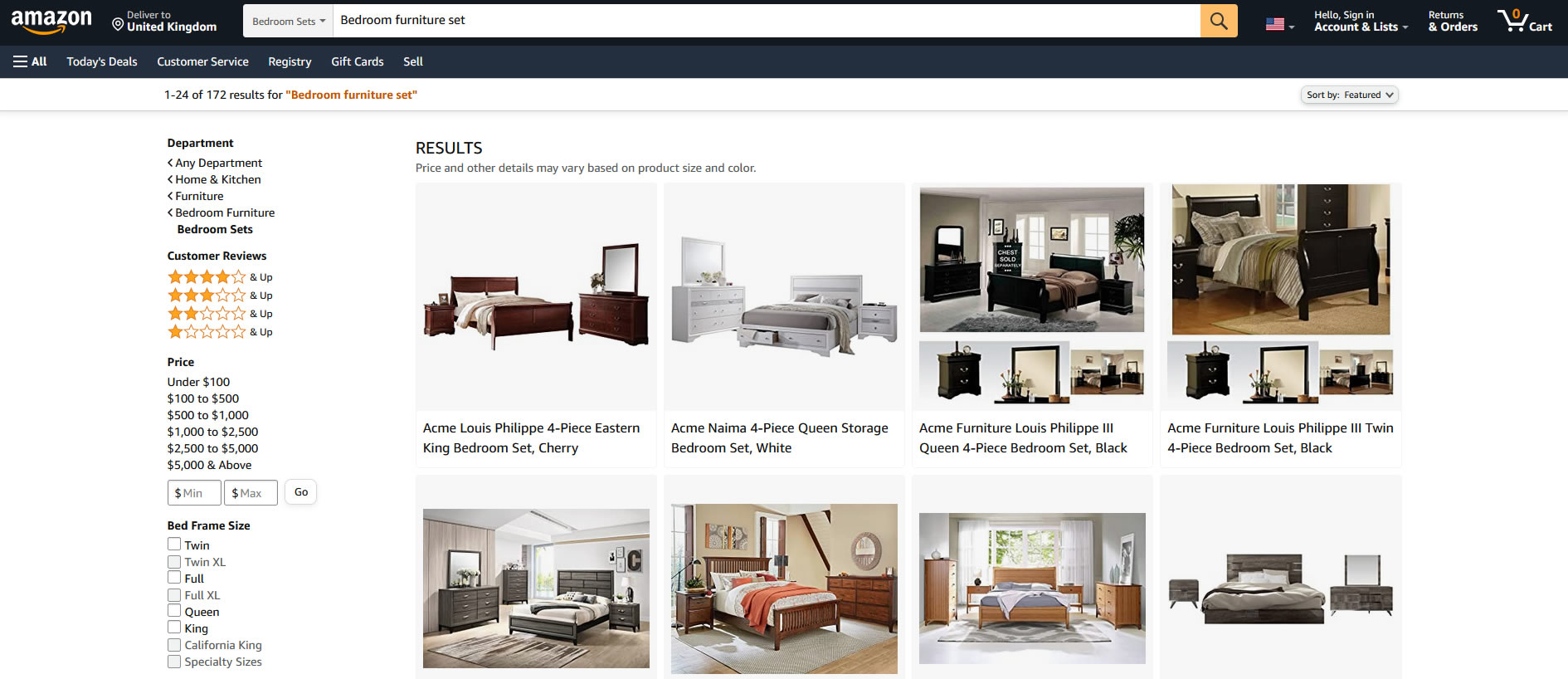 The Cheapest Places to Buy Bedroom Sets Online Thrifty Two