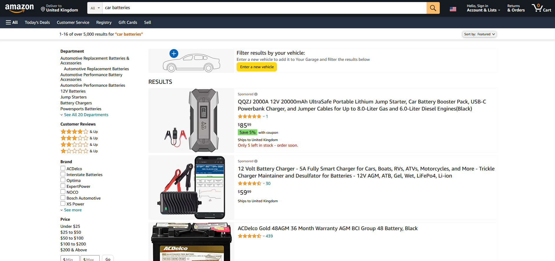 The Cheapest Places to Buy Car Batteries Online Thrifty Two