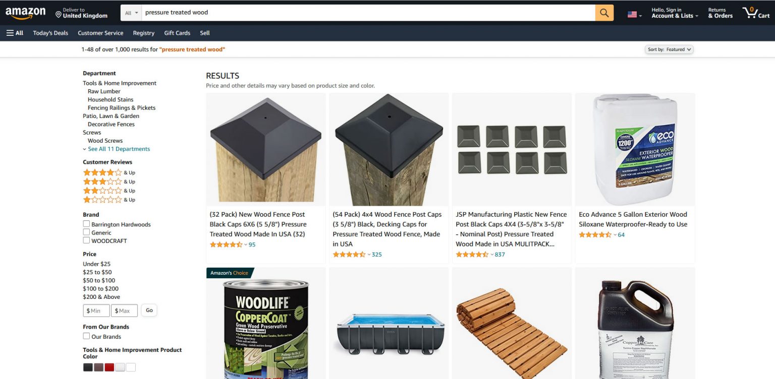 The Cheapest Places to Buy PressureTreated Lumber Online Thrifty Two