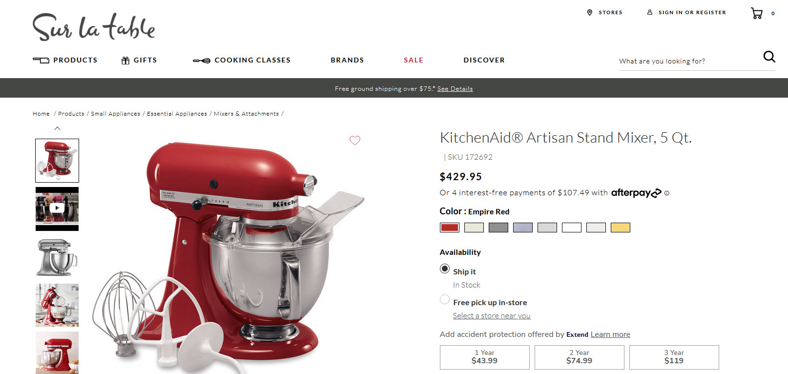 The Cheapest Places To Buy KitchenAid Mixers Online Thrifty Two