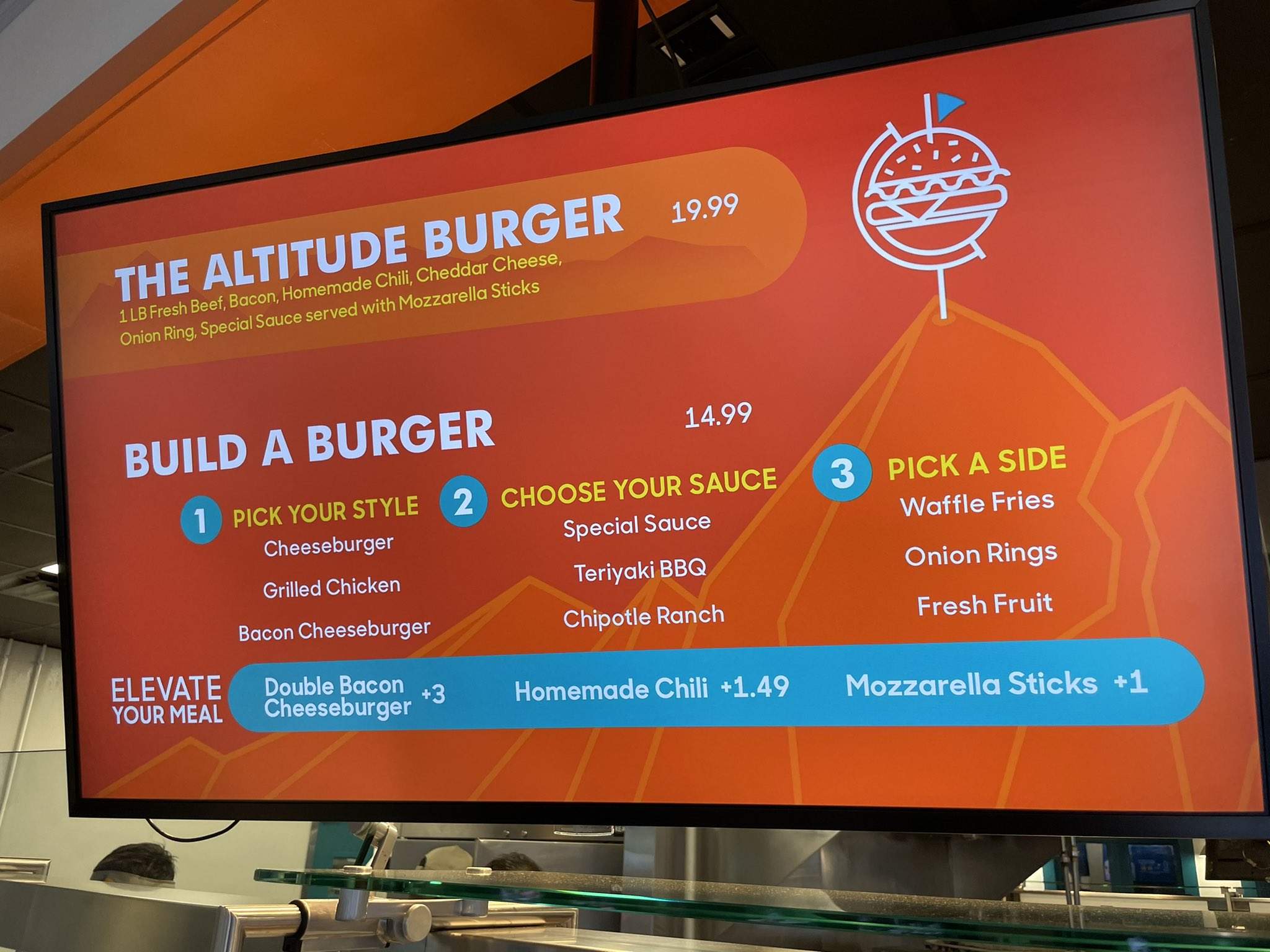 Mango Joe's Gets Changed to Altitude Burgers at SeaWorld Orlando