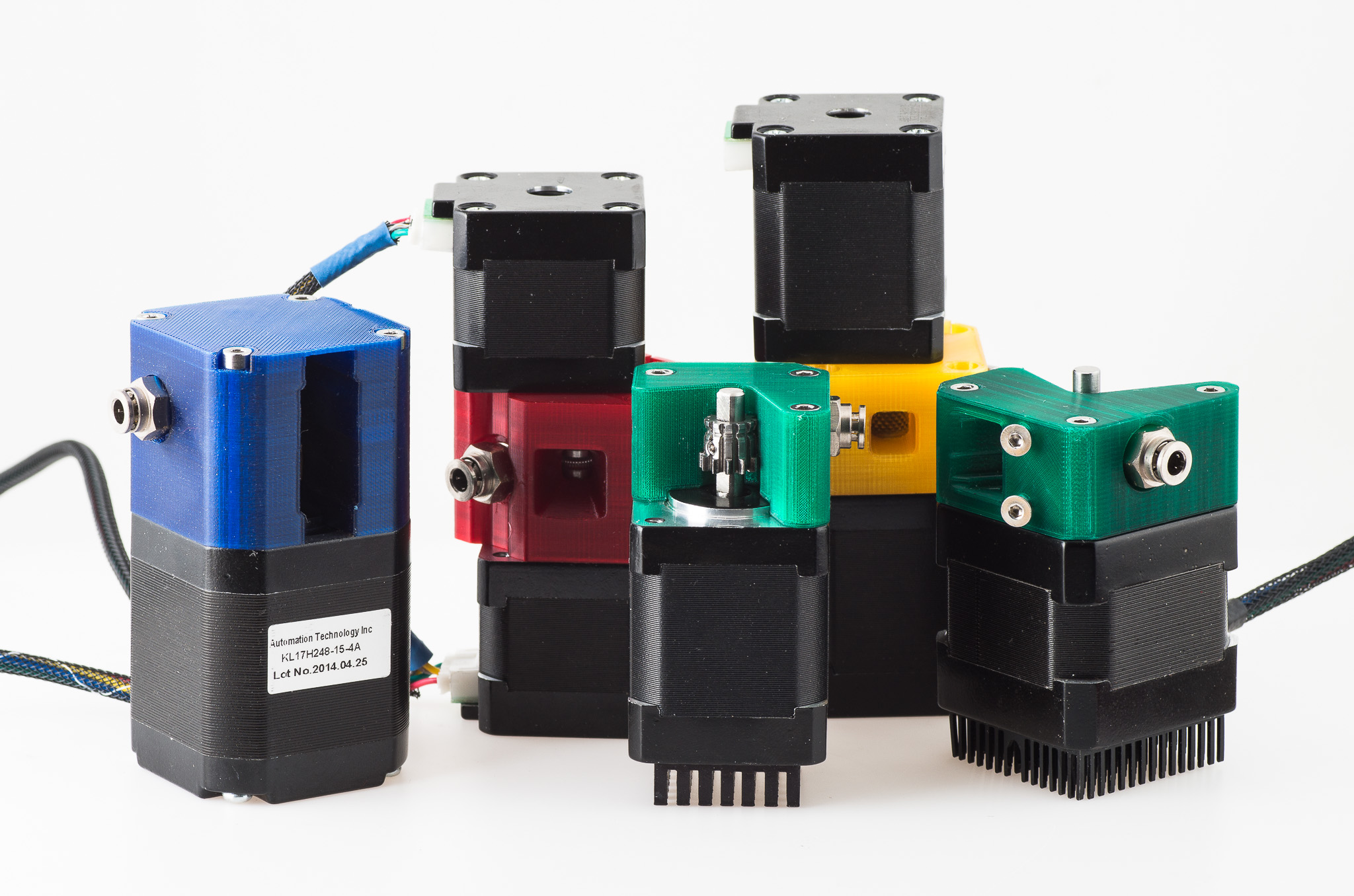 6 Dual Drive Bowden Extruders Thrinter