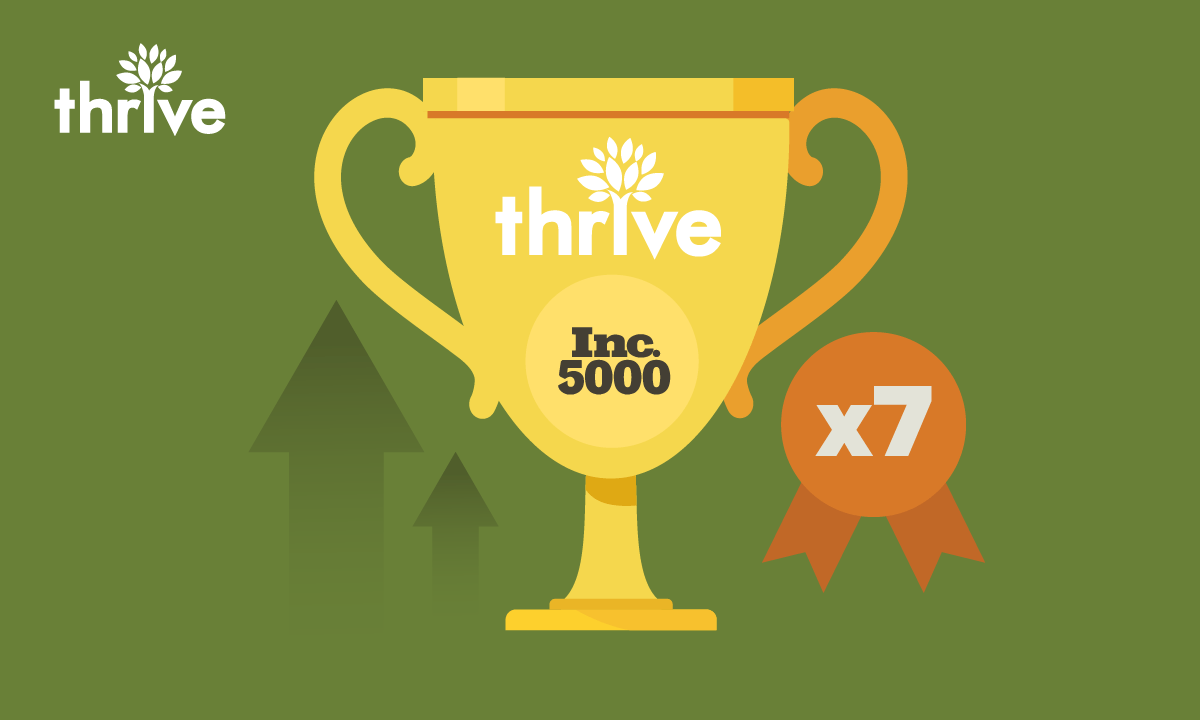 Thrive Named to Inc. 5000 List for 7th Consecutive Year
