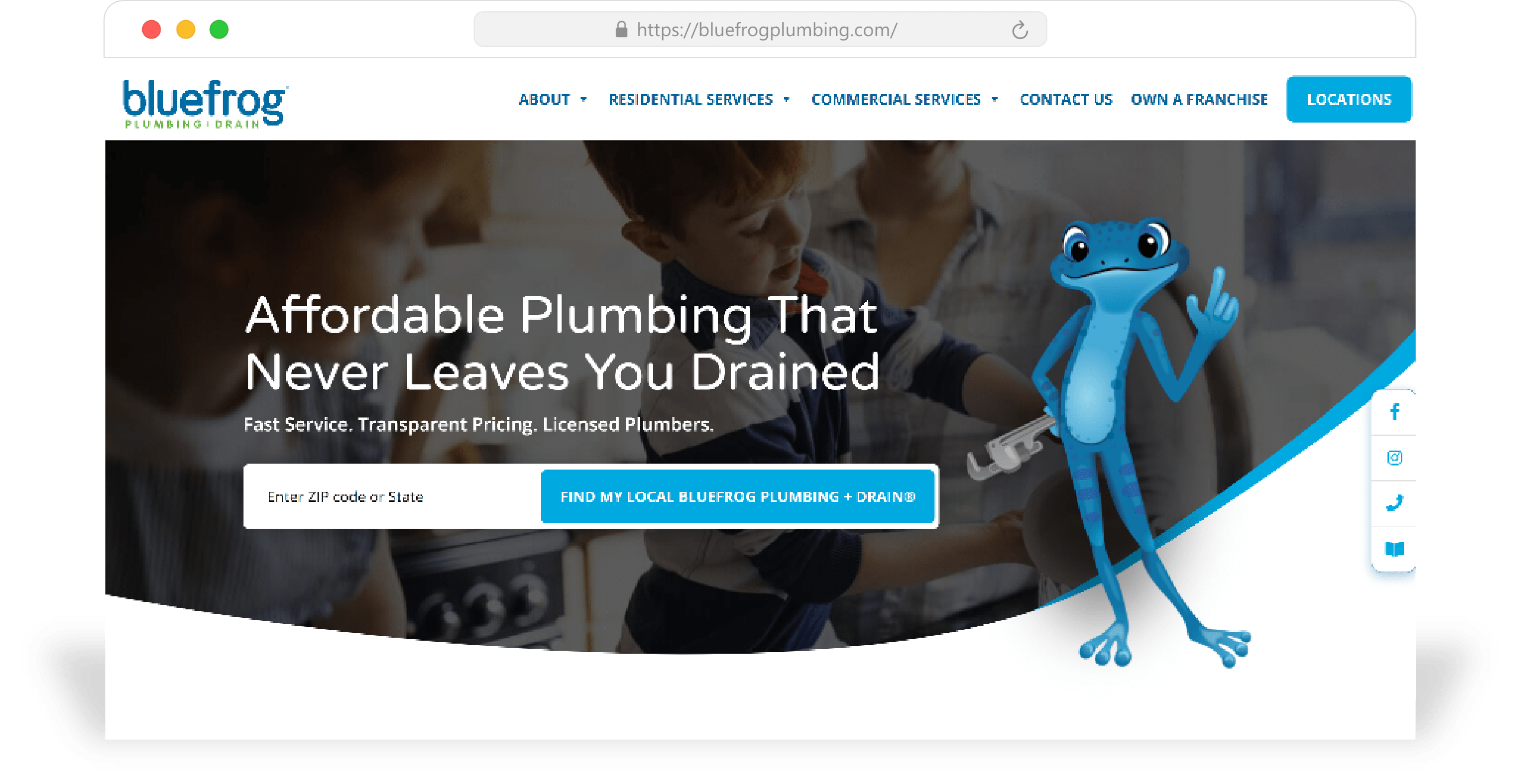 Bluefrog Plumbing + Drain Thrive Marketing Agency