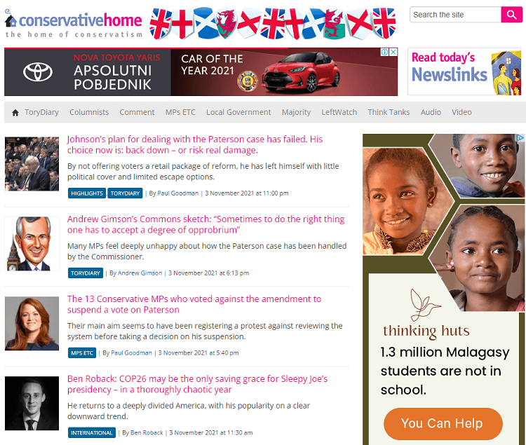 20+ Best Political Blogs and Websites to Follow