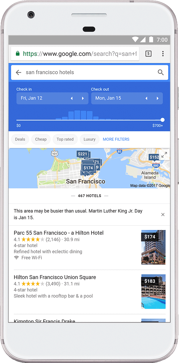 Google Adds Price Tracking Features To Flight Search, Hotel Search And