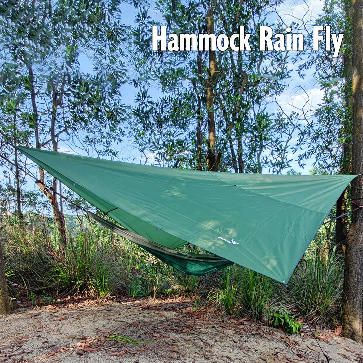 Rottay Waterproof Camping Tarp, Lightweight Hammock Rain Fly Sunshade
