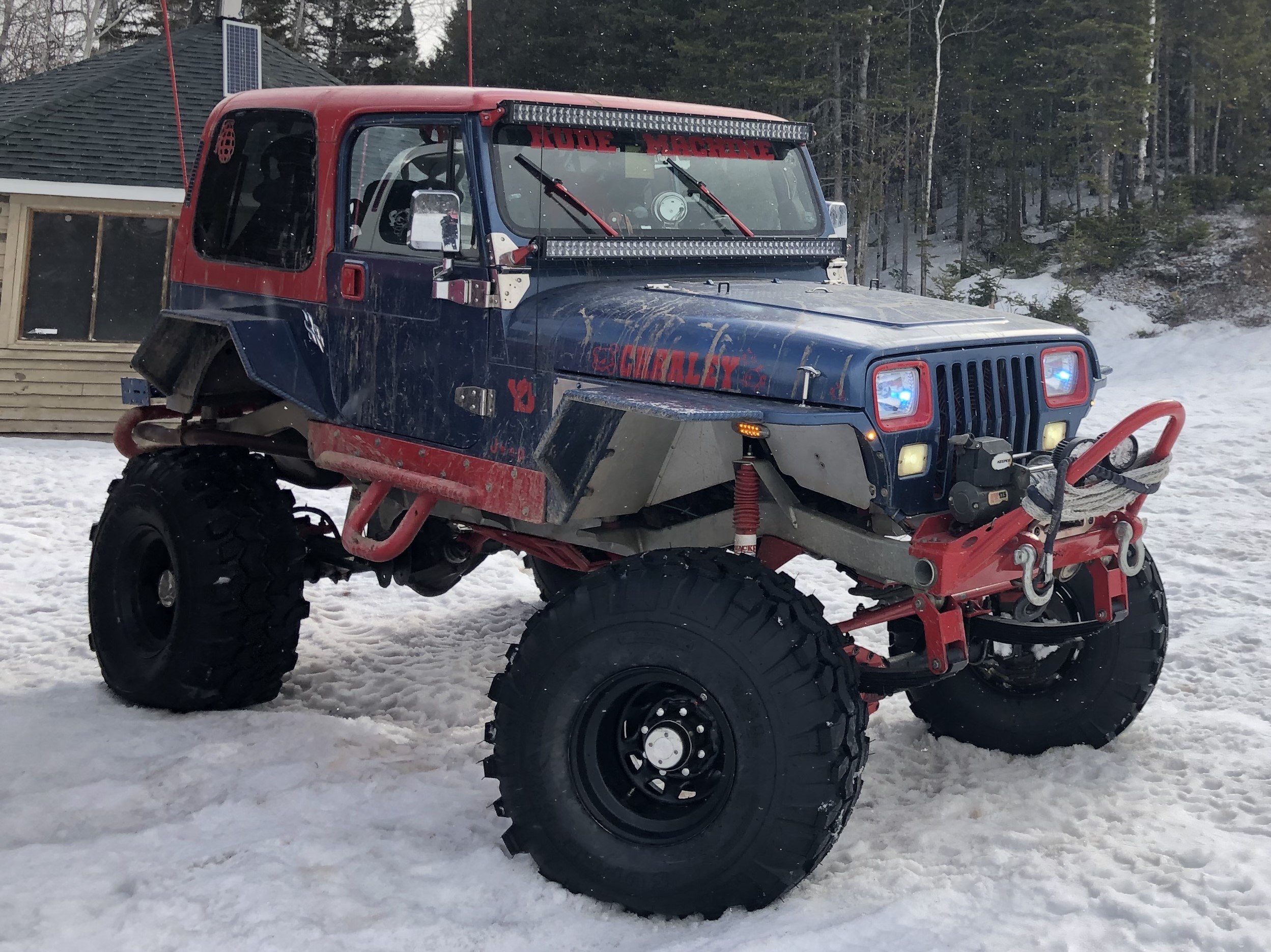 1987-1995 YJ Wrangler Jeep Frame - Throttle Down Kustoms