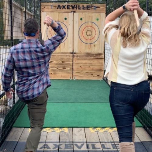 Mobile Axe Throwing Unit — Axeville Next Level Event!