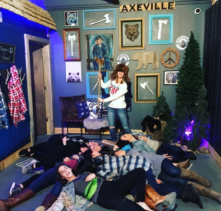 Axe Throwing — Axeville Fun Indoor Activity At Asheville