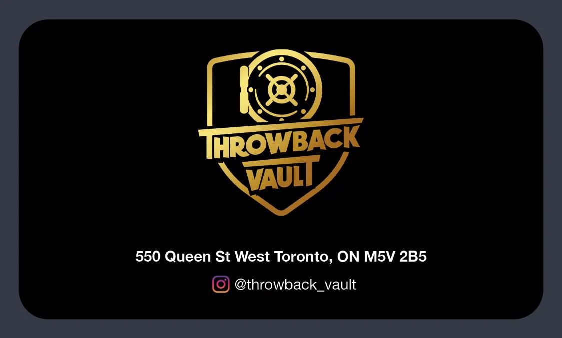 Throwback Vault EGift Card