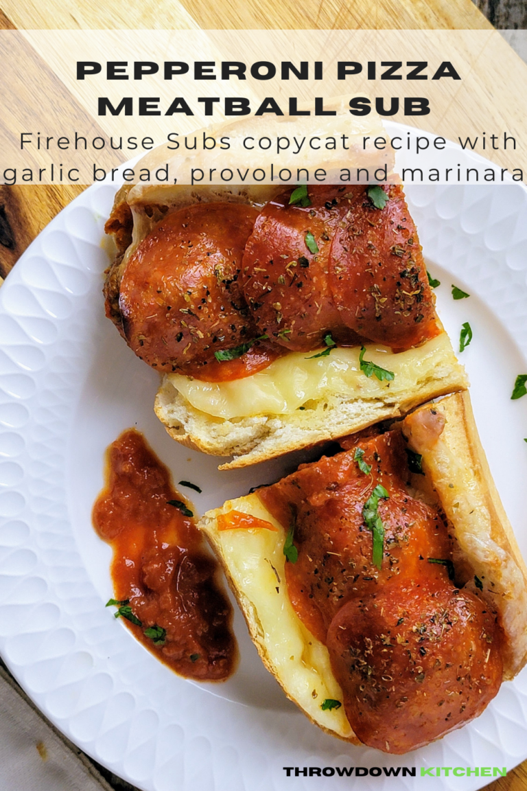 How To Make Firehouse Subs Meatball Sub {New Pizza Version}