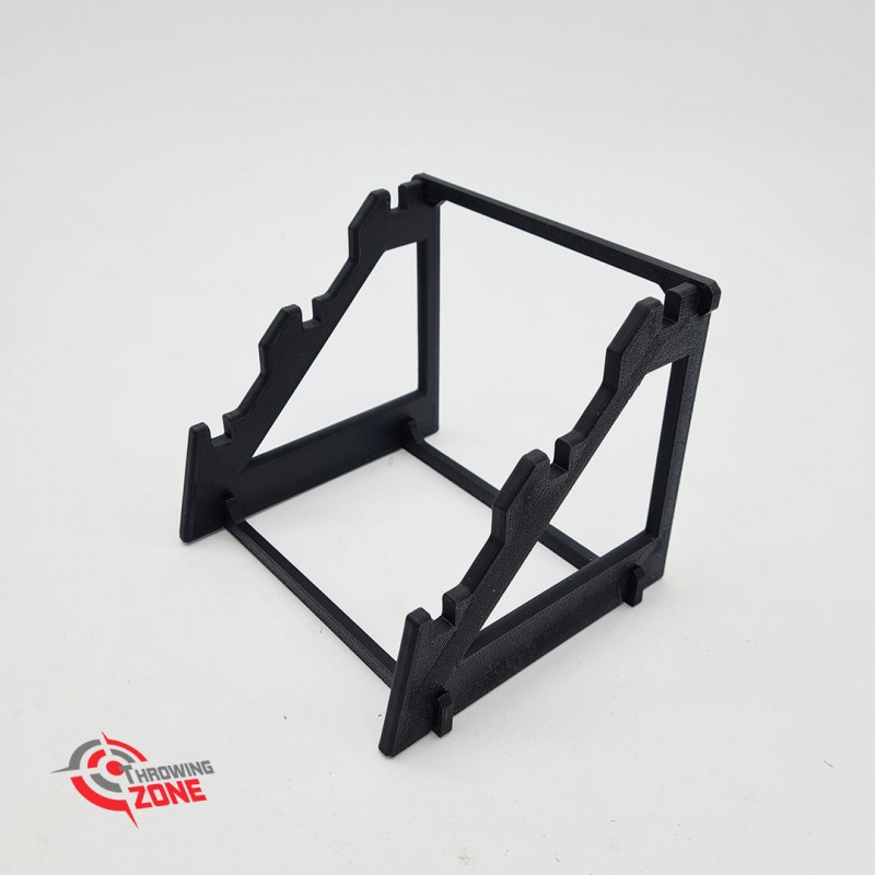 Throwing knife display stand