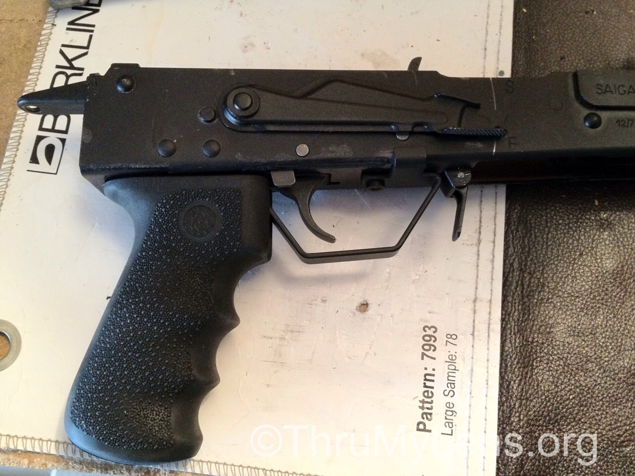 My Saiga 12 Pistol Grip Conversion Project ThruMyLens