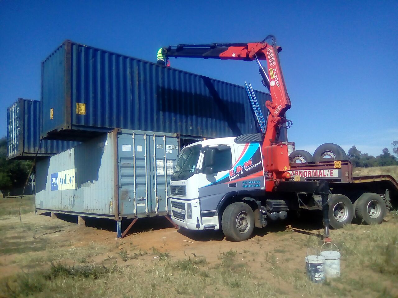 Container Crane Truck
