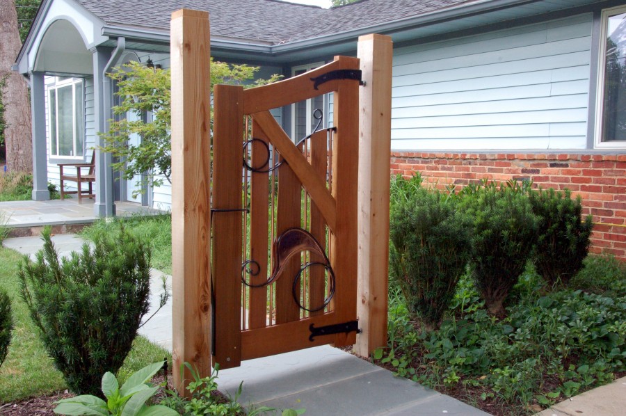 Maryland Gate Project Thuja Wood Art Reclaimed Cedar Furniture Wood