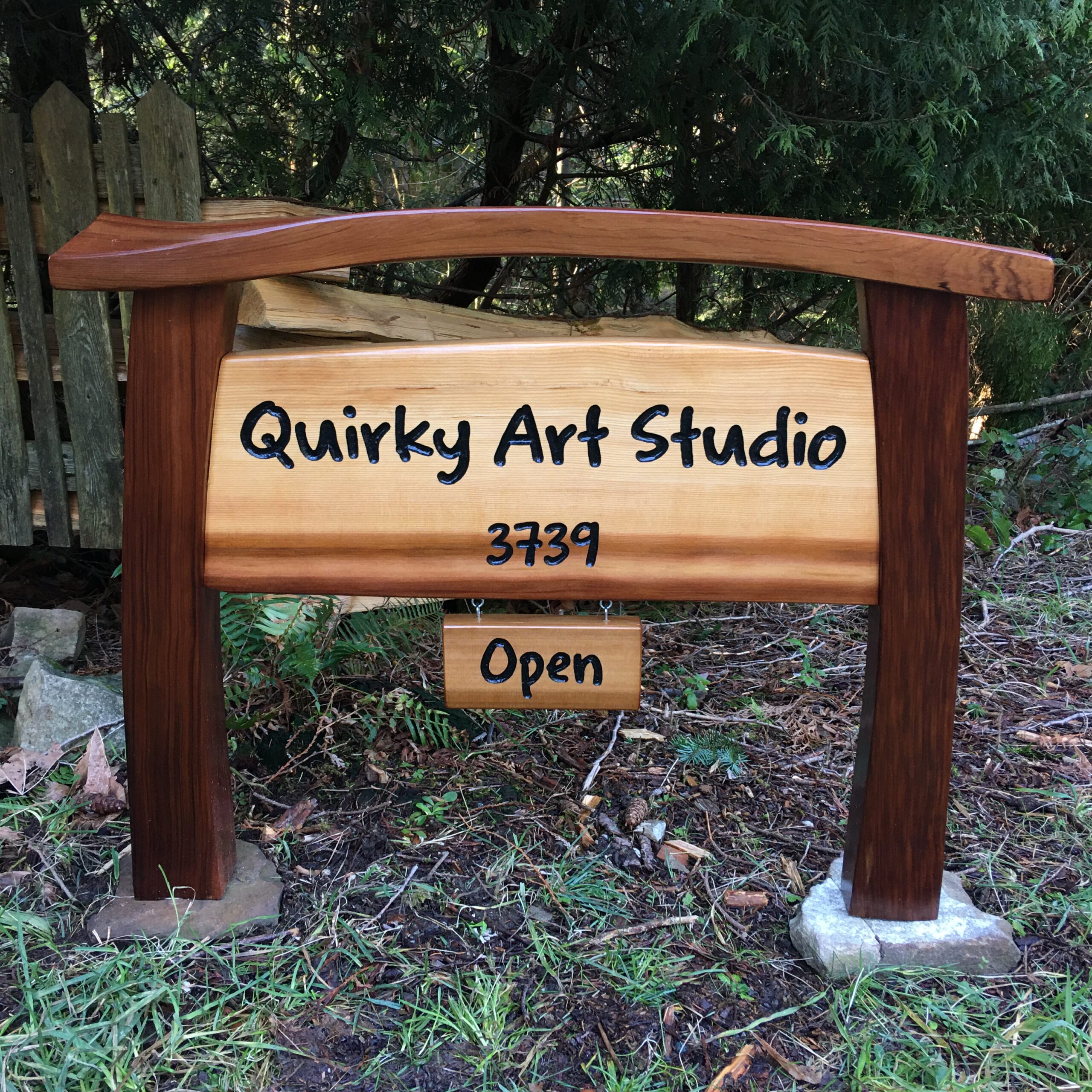 Quirky Art Studio Thuja Wood Art Reclaimed Cedar Furniture Wood Art