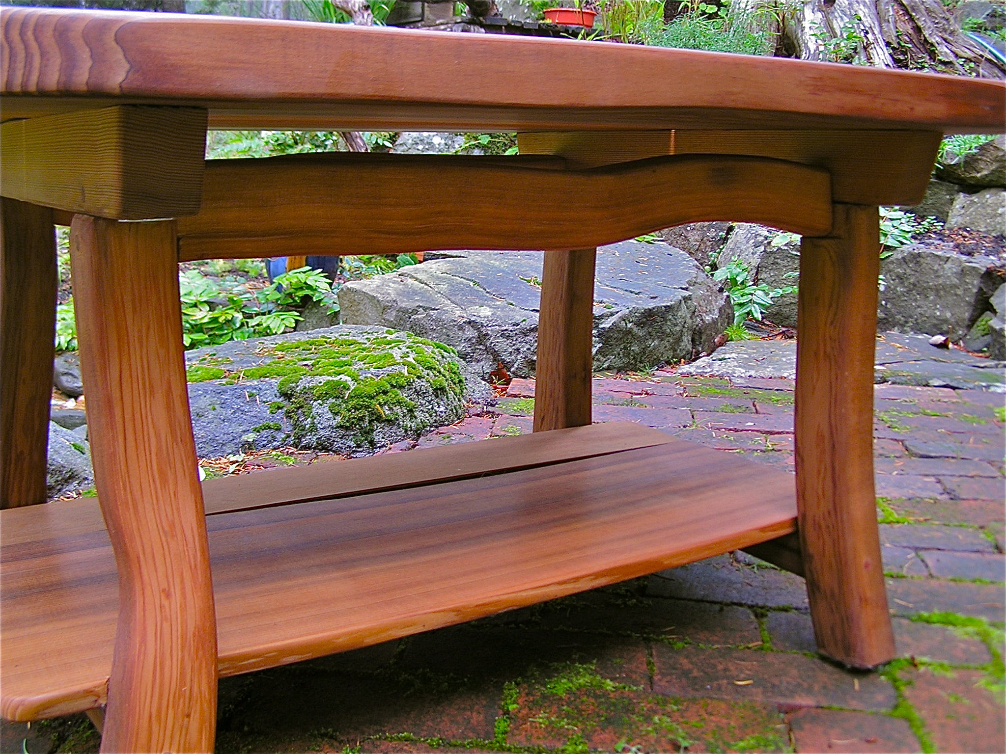 ramsey table 3 Thuja Wood Art Reclaimed Cedar Furniture Wood Art Vancouver Victoria Gulf