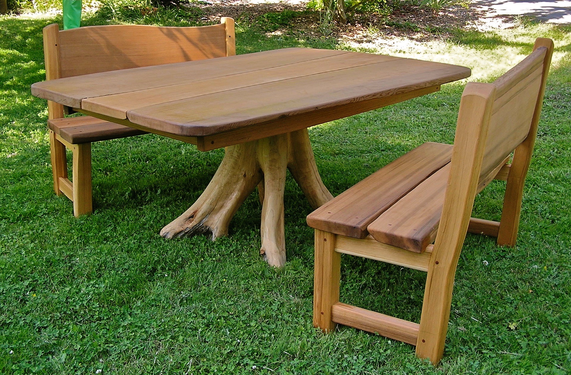 Outdoor Cedar Table Thuja Wood Art Reclaimed Cedar Furniture Wood